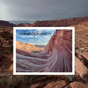 De golf, Coyote Bluffs, Vermillion Cliffs, AZ Briefkaart