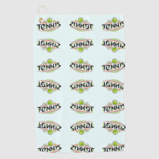 De Golf "Double Tennis" Tennis Sweat Serviette (Devant)