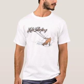 De golf. Kite surfende shirt