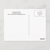 De golf leiden briefkaart (Achterkant)