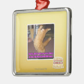 De golf metalen ornament (Links)