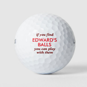 De Golf Ne touchez pas à mes balles perdues drôles