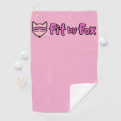 De Golf Serviette à clip FitbyFox Essentials (En situation)