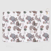 De Golf Serviette à imprimer Floral Nursery (Horizontal)