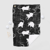 De Golf serviette blanche pour souris (En situation)
