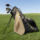 De Golf Serviette du golfeur "In the swing" (Vert)