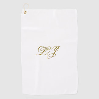 De Golf Serviette LJ Monogram