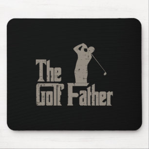 De Golf Vader Grappige Vaderdag Parodie Golfer Pap Muismat