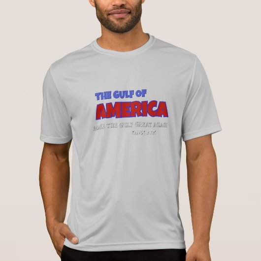 DE GOLF VAN AMERIKA.. T-SHIRT (Voorkant)