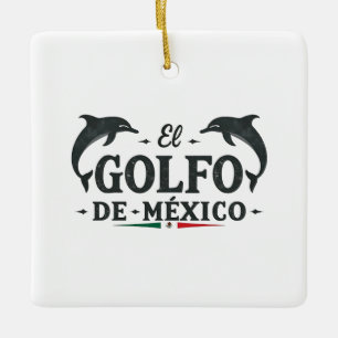 De Golf van Mexico Amerikaanse Golf van Mexico  Keramisch Ornament