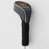 De Golf van Mexico werd bij de geboorte toegewezen Golfheadcover (Schuin)