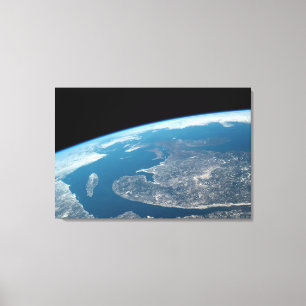 De Golf van St. Lawrence en Canada. Canvas Afdruk