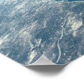 De Golf van St. Lawrence en Canada. Poster (Hoek)