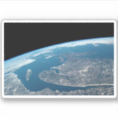 De Golf van St. Lawrence en Canada. Sticker (Voorkant)