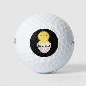 De Golfer Chick golfballen (Voorkant)