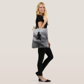 De golfgrayscale overleven draagtas (Op model)