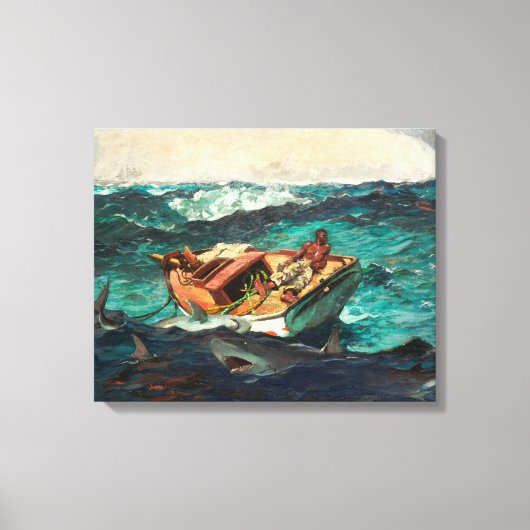 De Golfstroom Canvas Afdruk (Voorkant)