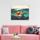 De Golfstroom Canvas Afdruk (Insitu (Woonkamer))