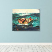 De Golfstroom Canvas Afdruk (Insitu (Houten vloer))
