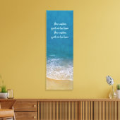 De golven canvas afdruk (Insitu (Woonkamer))