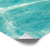 de golven van de zee perfect poster (Hoek)