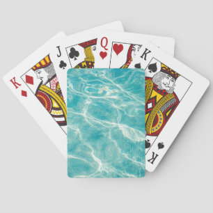 de golven van het zee pokerkaarten