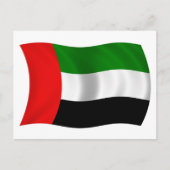 De golvende Vlag van de V.A.E Briefkaart (Voorkant)
