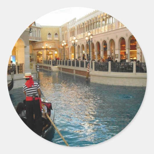 De Gondola Ride Sticker (Voorkant)