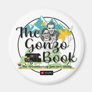 De Gonzo Book Magnet Magneet