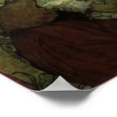 De goochelaars Cape John Bauer Poster (Hoek)