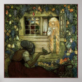 De goochelaars Cape John Bauer Poster (Voorkant)