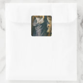 De Good Shepherd Vierkante Sticker (Tas)