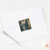 De Good Shepherd Vierkante Sticker (Envelop)