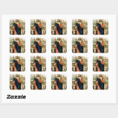 De Good Shepherd Vierkante Sticker (Vel)