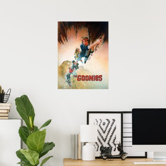 De goonies bedekken theatrale kunst poster (Thuiskantoor)