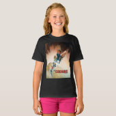 De goonies bedekken theatrale kunst t-shirt (Voorkant volledig)