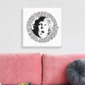 De goonies Chunk Confession Graphic Canvas Afdruk (Insitu (Woonkamer))