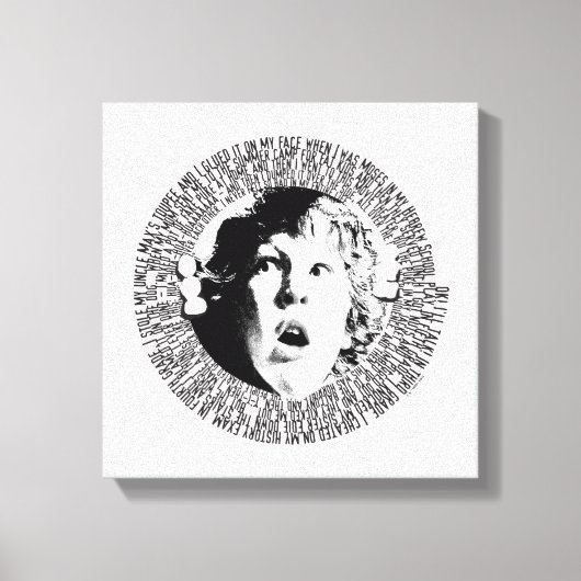 De goonies Chunk Confession Graphic Canvas Afdruk (Voorkant)