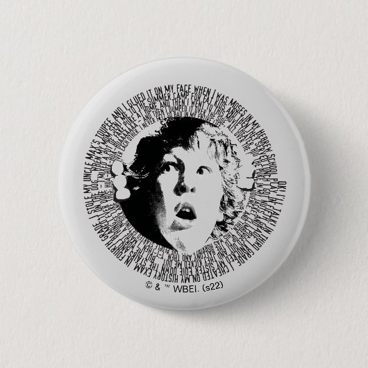 De goonies Chunk Confession Graphic Ronde Button 5,7 Cm (Voorkant)