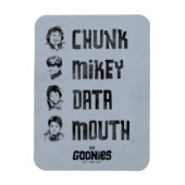 De goonies | Chunk, Mikey, Data, Mouth Magneet (Verticaal)