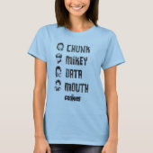 De goonies | Chunk, Mikey, Data, Mouth T-shirt (Voorkant)