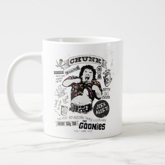 De Goonies Chunk Retro Collage Extra Grote Beker (Links)