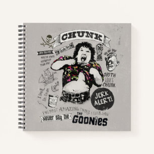 De Goonies Chunk Retro Collage Notitieboek