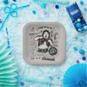 De Goonies Chunk Retro Collage Papieren Bordje (Feest)