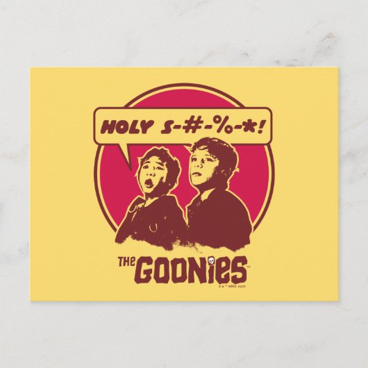 De Goonies Data Expletion Briefkaart (Voorkant)