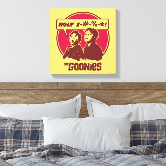 De Goonies Data Expletion Canvas Afdruk (Insitu (Slaapkamer))