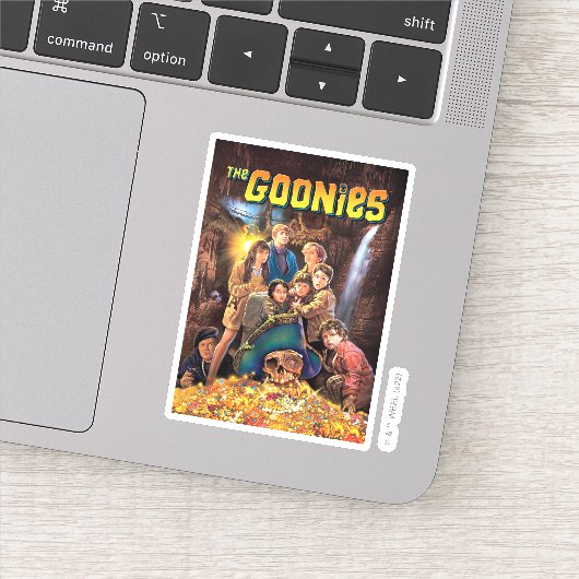 De Goonies One-Eyed Willy's Treasure Sticker (Detail)