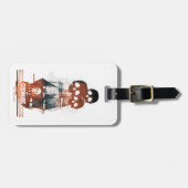 De Goonies Pirate Ship Silhouette Graphic Bagagelabel (Voorkant horizontaal)