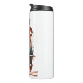 De Goonies Pirate Ship Silhouette Graphic Thermosbeker (Geroteerd rechts)