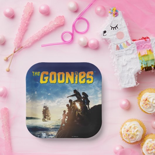 De Goonies Pirate verscheept theatrale kunst Papieren Bordje (Feest)